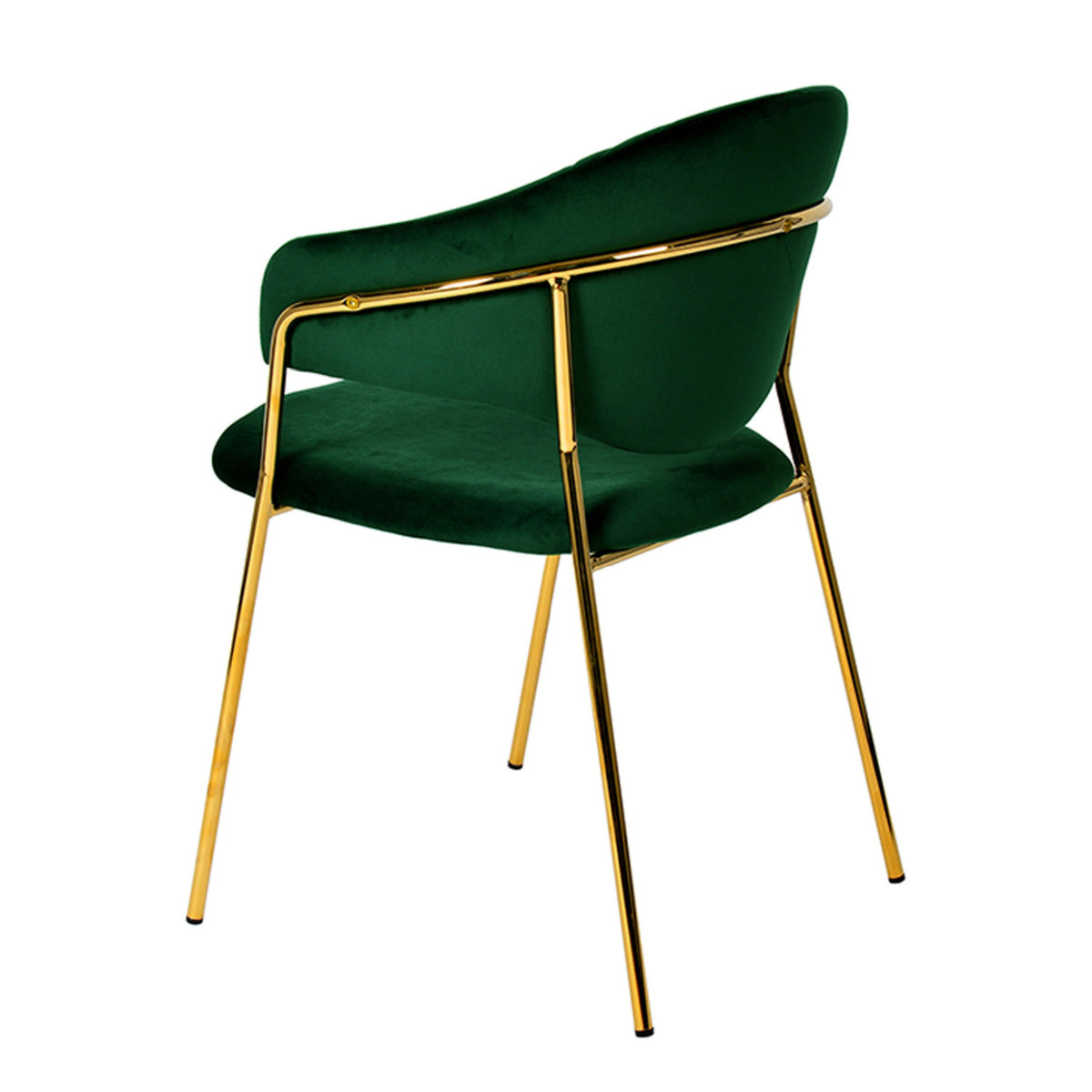 Green Velvet Dining Chairs (2) | OROA Modern Trevor