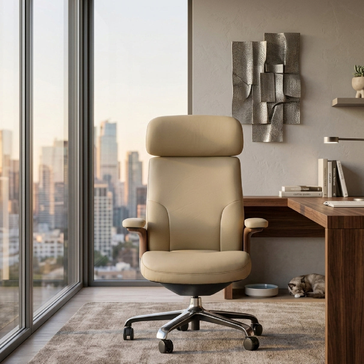   Leather Executive Office Chair | Oroa.com