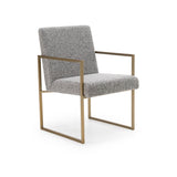 Gray Fabric Dining Chair | OROA Modern Suzanne