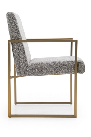 Gray Fabric Counter Chair | OROA Modern Suzanne | Oroa.com