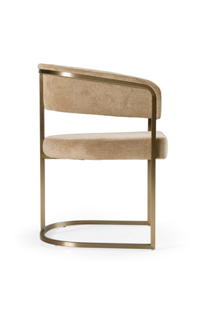 Brass-Framed Dining Side Chair | OROA Modern Sebastian | Oroa.com