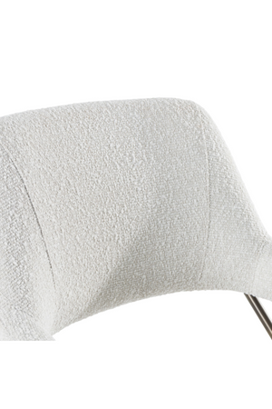 Bronze Framed White Dining Chair | OROA Modern Betty | Oroa.com