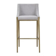 Gray Fabric Bar Stool | OROA Modern Fairview | Oroa.com