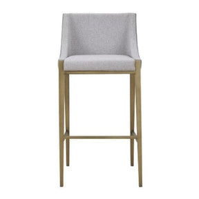 Gray Fabric Bar Stool | OROA Modern Fairview | Oroa.com