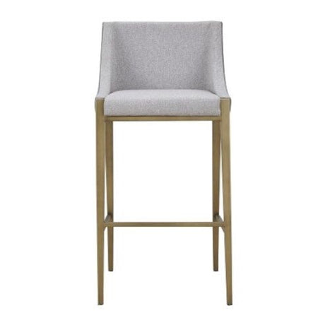   Gray Fabric Bar Stool | Oroa.com