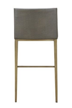 Gray Fabric Bar Stool | OROA Modern Fairview | Oroa.com