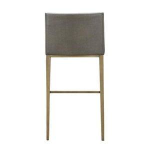   Gray Fabric Bar Stool | Oroa.com