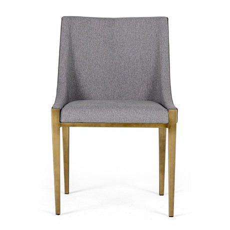 Gray Upholstered Dining Chair | OROA Modern Fairview