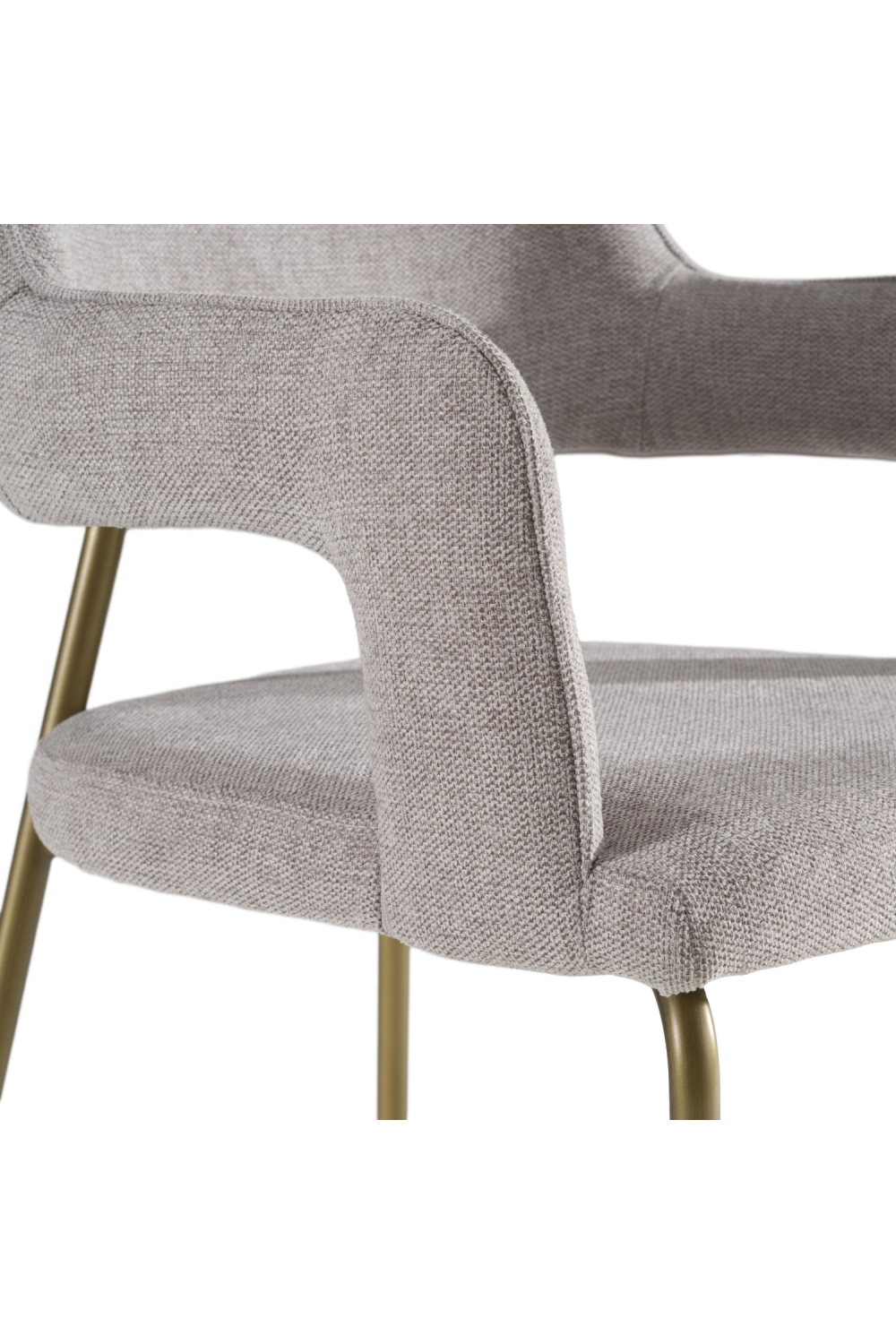 Gray Contemporary Dining Chair | OROA Modern Childers | Oroa.com