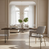 Gray Contemporary Dining Chair | OROA Modern Childers