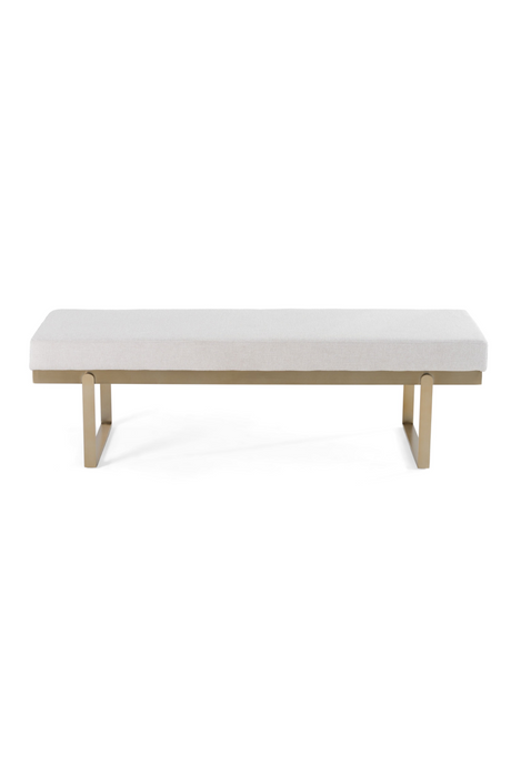 White Upholstered Dining Bench | OROA Modern Tatum | Oroa.com