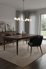 Gray Vegan Leather Dining Chair | OROA Modern Kravitz | Oroa.com