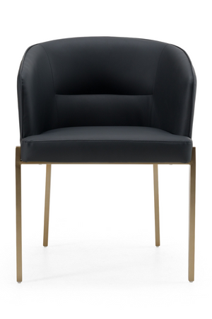 Gray Vegan Leather Dining Chair | OROA Modern Kravitz | Oroa.com