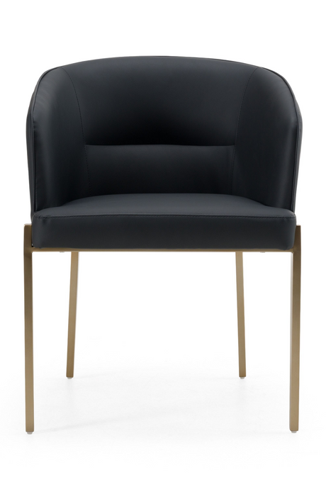 Gray Vegan Leather Dining Chair | OROA Modern Kravitz | Oroa.com