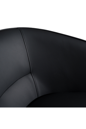 Gray Vegan Leather Dining Chair | OROA Modern Kravitz | Oroa.com