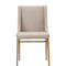 Sloped Arm Dining Chair Set (2) | OROA Modern Mimi | Oroa.com