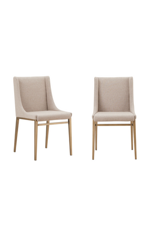 Sloped Arm Dining Chair Set (2) | OROA Modern Mimi | Oroa.com