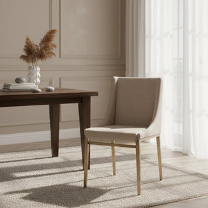   Sloped Arm Dining Chair Set (2) | Oroa.com