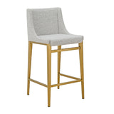Sloped Arm Counter Stool Set (2) | OROA Modern Mimi