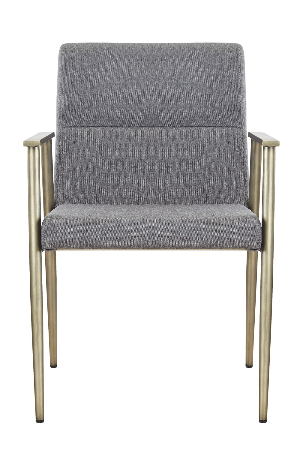 Gray Fabric Dining Armchair | OROA Modern Sabri | Oroa.com