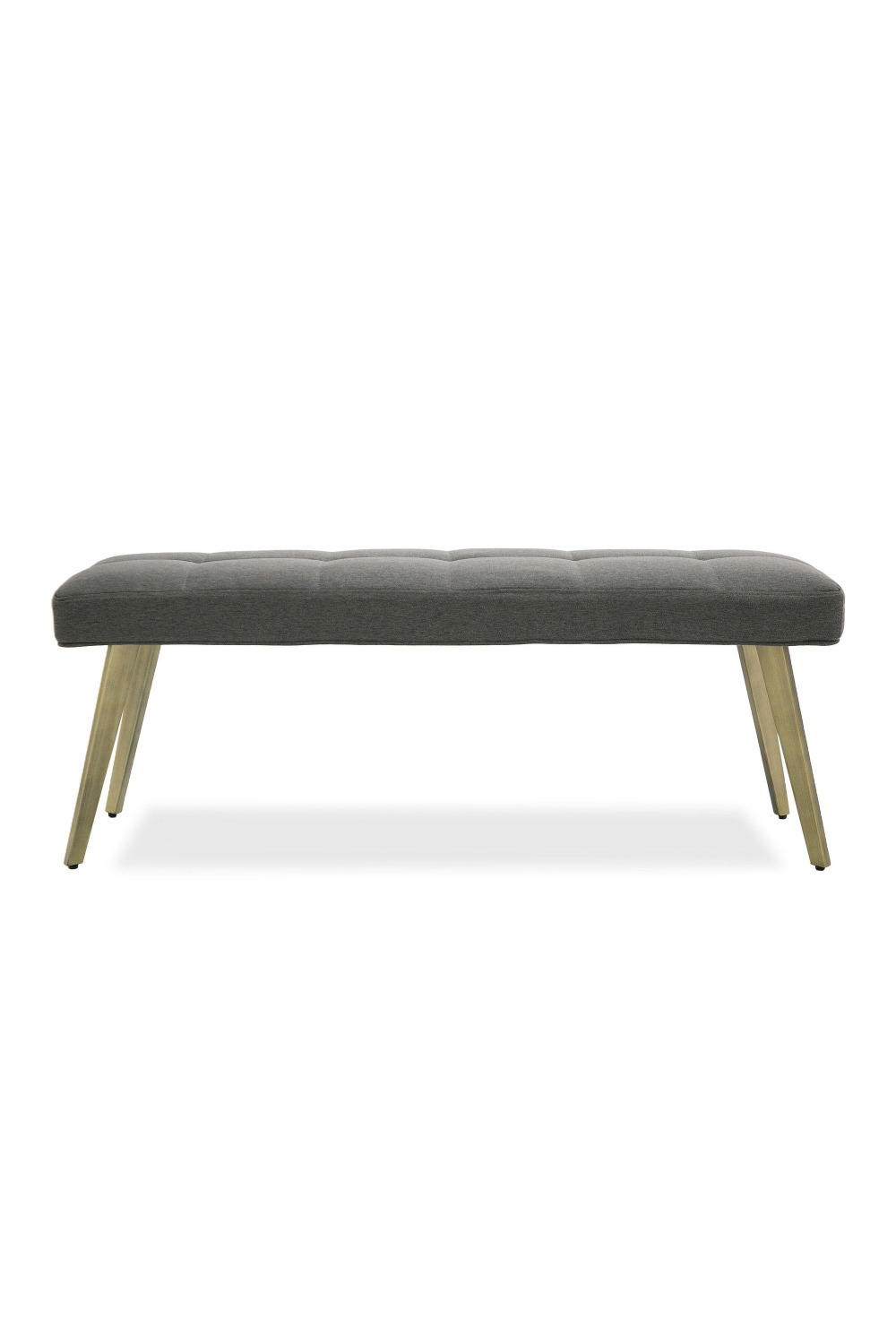 Gray Woven Fabric Bench | OROA Modern Cici | Oroa.com