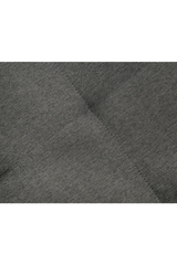 Gray Woven Fabric Bench | OROA Modern Cici | Oroa.com