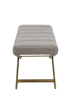 Gray Fabric Bench | OROA Modern Xane | Oroa.com