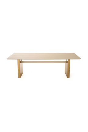 Cream Ash Veneer Dining Table | OROA Modern Angus | Oroatrade.com