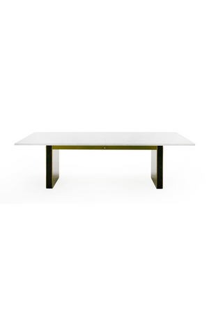 White Marble Rectangular Dining Table | OROA Modern Auer | Oroa.com