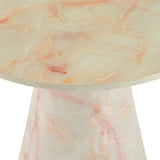 Marble Conical Base End Table | OROA Modern Pampa