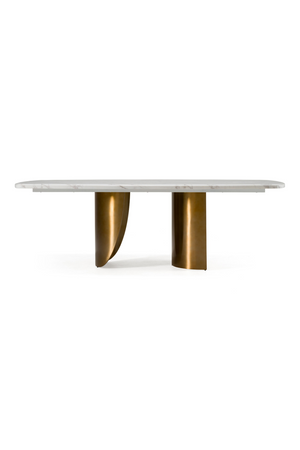 White Marble Dining Table | OROA Modern Reynold | Oroa.com