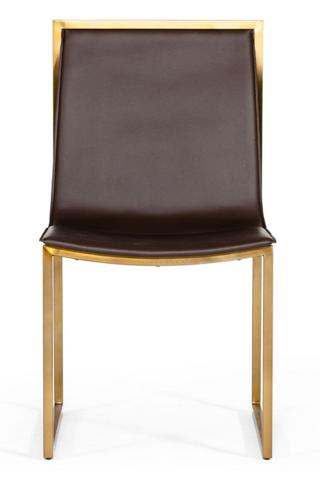 Vegan Leather Dining Chair Set (2) | OROA Modern Osprey | Oroa.com