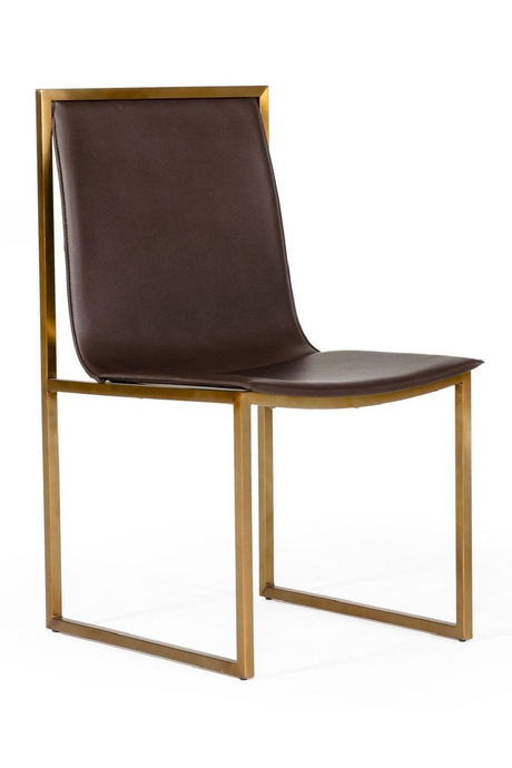 Vegan Leather Dining Chair Set (2) | OROA Modern Osprey | Oroa.com