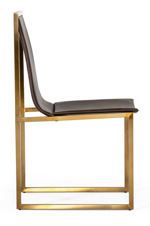 Vegan Leather Dining Chair Set (2) | OROA Modern Osprey | Oroa.com