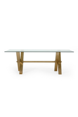 Tempered Glass Dining Table | OROA Modern Dandy | Oroa.com