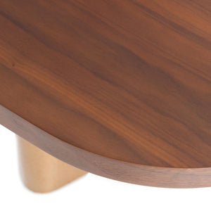   Wanut Veneer Dining Table | Oroa.com