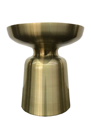 Gold Aluminum End Table | OROA Modern Peter | Oroa.com