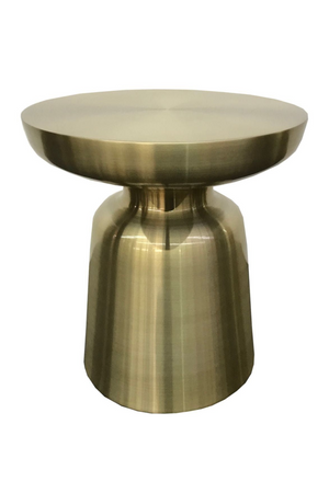 Gold Aluminum End Table | OROA Modern Peter | Oroa.com