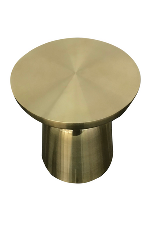 Gold Aluminum End Table | OROA Modern Peter | Oroa.com