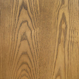 Reeded Walnut Round End Table | OROA Modern Espana