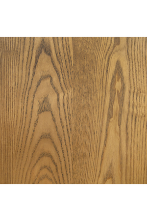 Reeded Walnut Round End Table | OROA Modern Espana | Oroa.com