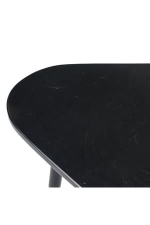 Black Marble Free-form Coffee Table | OROA Modern Andros | Oroa.com