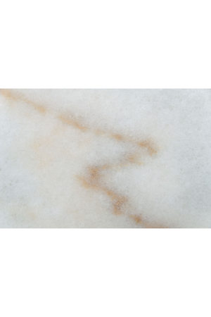 White Marble Gold Dining Table | OROA Modern Rocky | Oroa.com