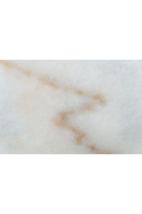 White Marble Gold Dining Table | OROA Modern Rocky | Oroa.com
