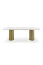 White Ash Wood 3-Drawer Nightstand | OROA Modern Marjorie | Oroa.com