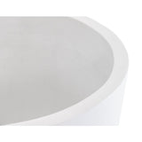 White Concrete Planter Set (3) | OROA Modern Goliad