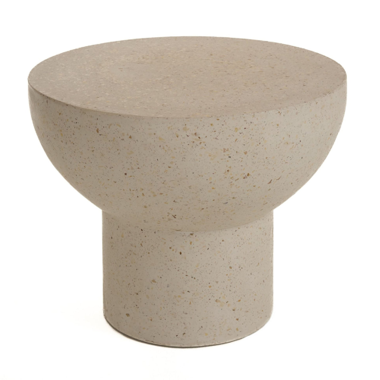   Round Terrazzo End Table | Oroa.com