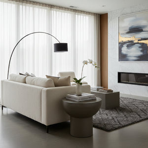   Round Terrazzo End Table | Oroa.com