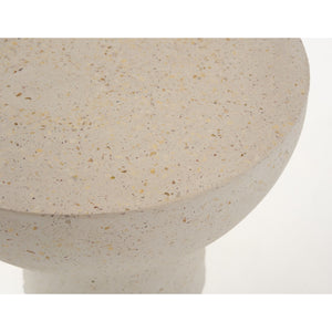   Round Terrazzo End Table | Oroa.com