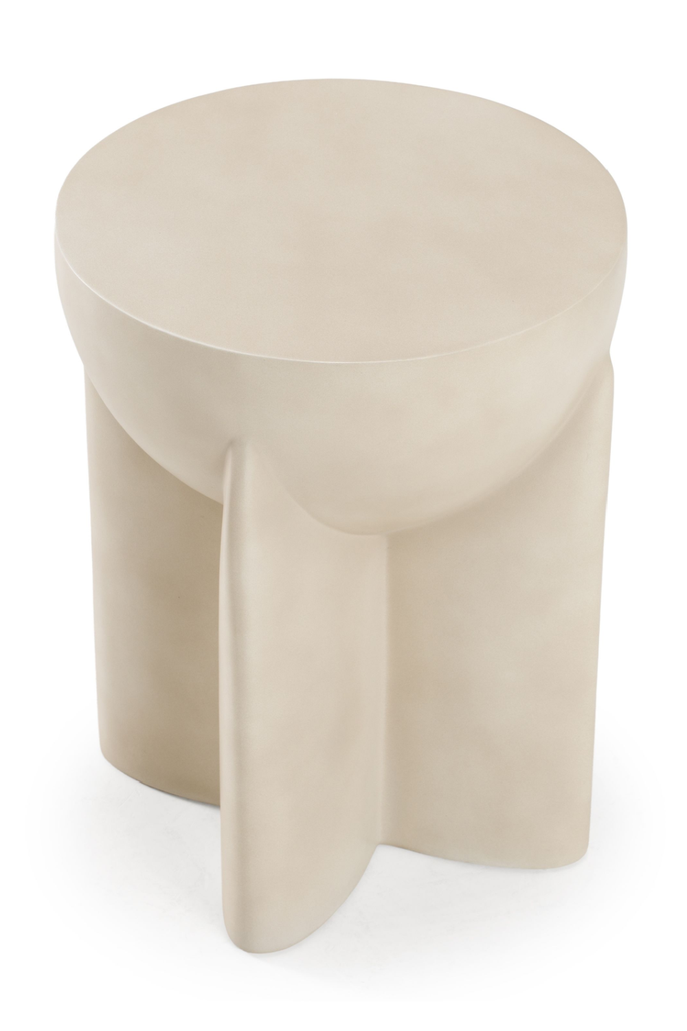 Concrete Round End Table | OROA Modern Elsa | Oroa.com